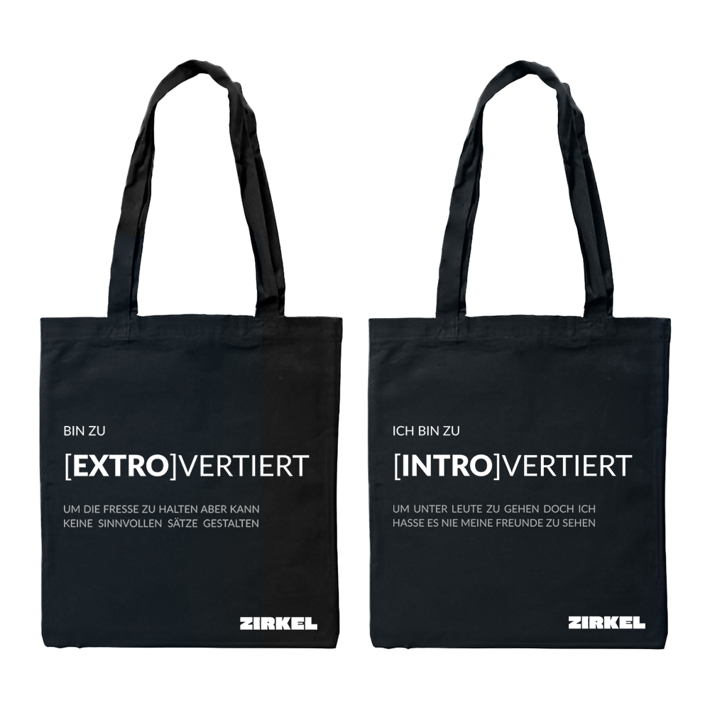 'Vertiert' Baumwolltasche