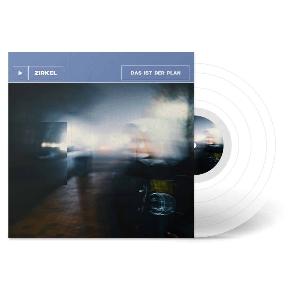 'Das ist der Plan' Vinyl transparent